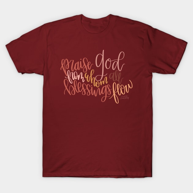 Praise God T-Shirt by Hannah’s Hand Lettering